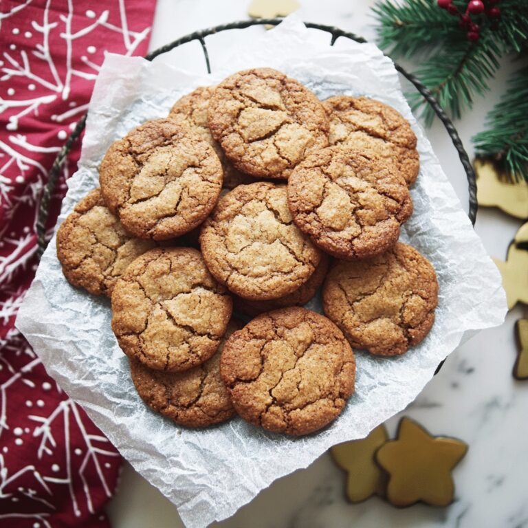 Crunchy Christmas Spiced Biscuits Recipe