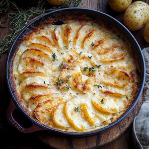 Cheesy Potatoes Gratin Recipe