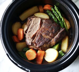 Tender Slow Cooker Pot Roast Recipe