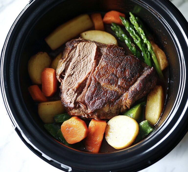 Tender Slow Cooker Pot Roast Recipe