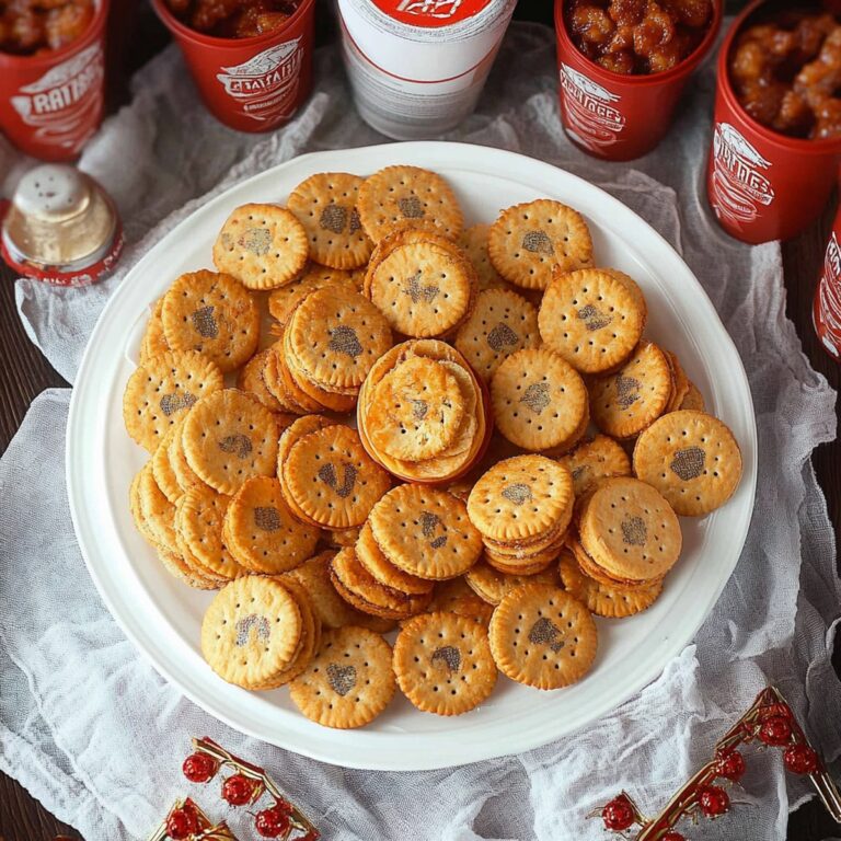 Addictive RITZ Crackers Party Sandwiches Recipe