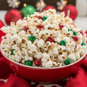 Crunchy Santa Crunch Popcorn Recipe