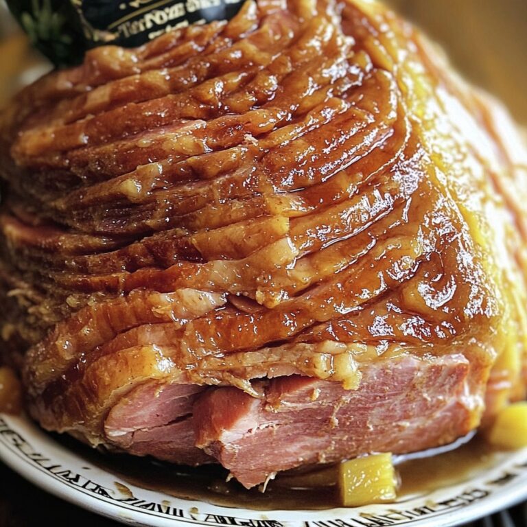 Sweet Crock Pot Brown Sugar Ham With Pineapple Recipe