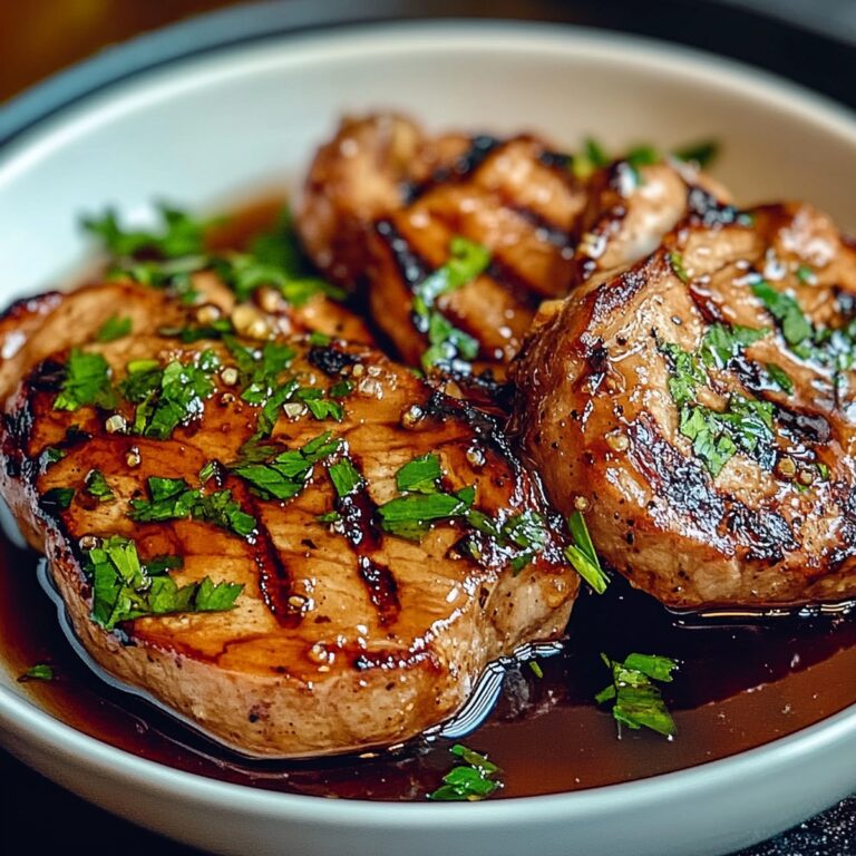 Savory Honey Garlic Pork Chops Recipe