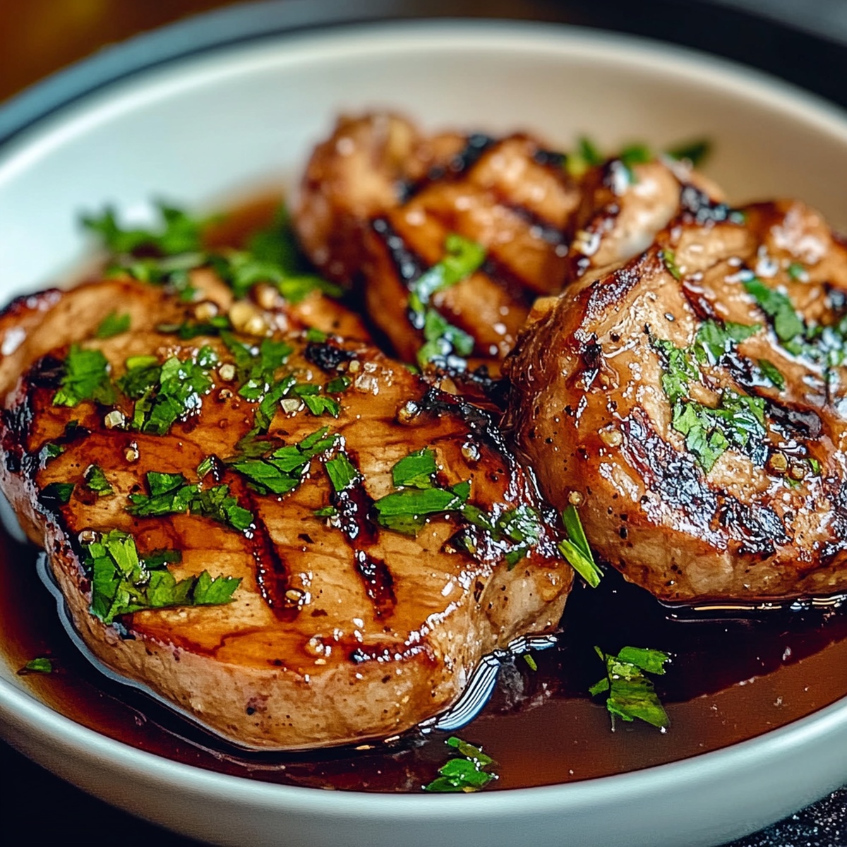 Savory Honey Garlic Pork Chops Recipe