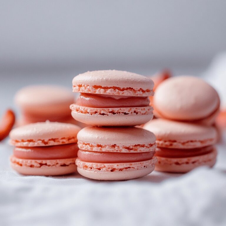 Strawberry Macarons Recipe