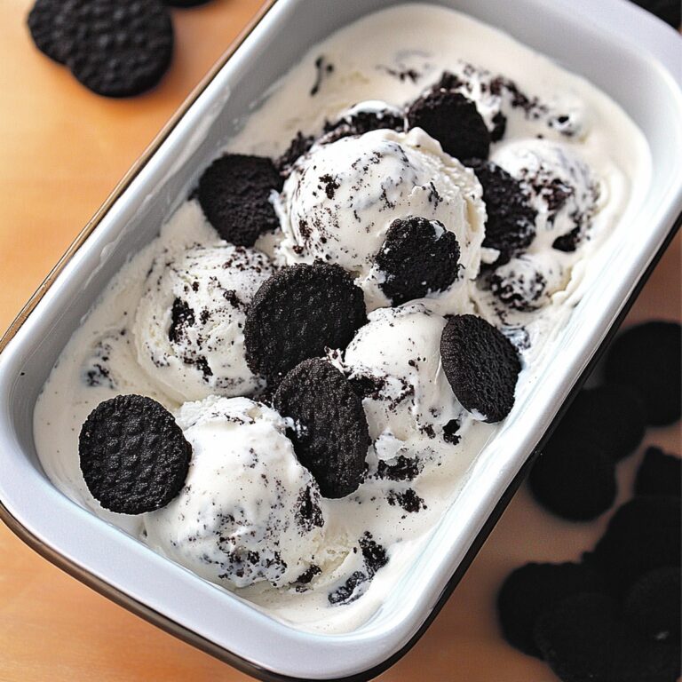 Dreamy Cookies and Cream Ice Cream Recipe