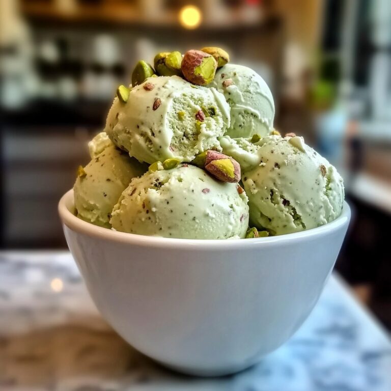 Dreamy High-Protein Pistachio Ice Cream Recipe