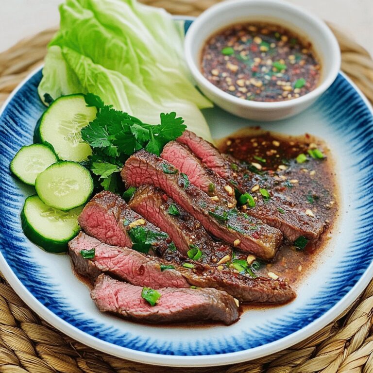 Crying Tiger Beef With Nam Jim Jaew Sauce Recipe