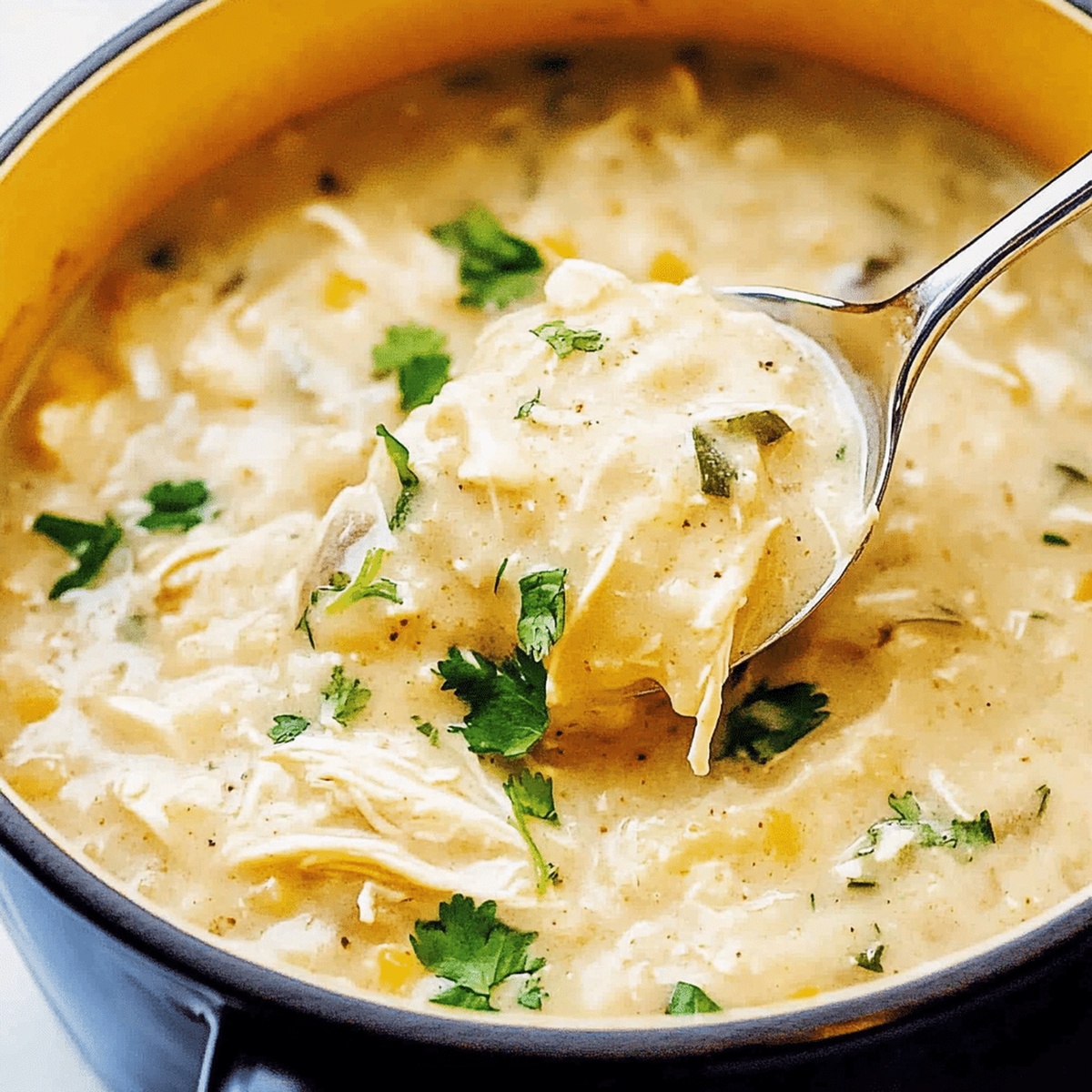 Keto White Chicken Chili Recipe