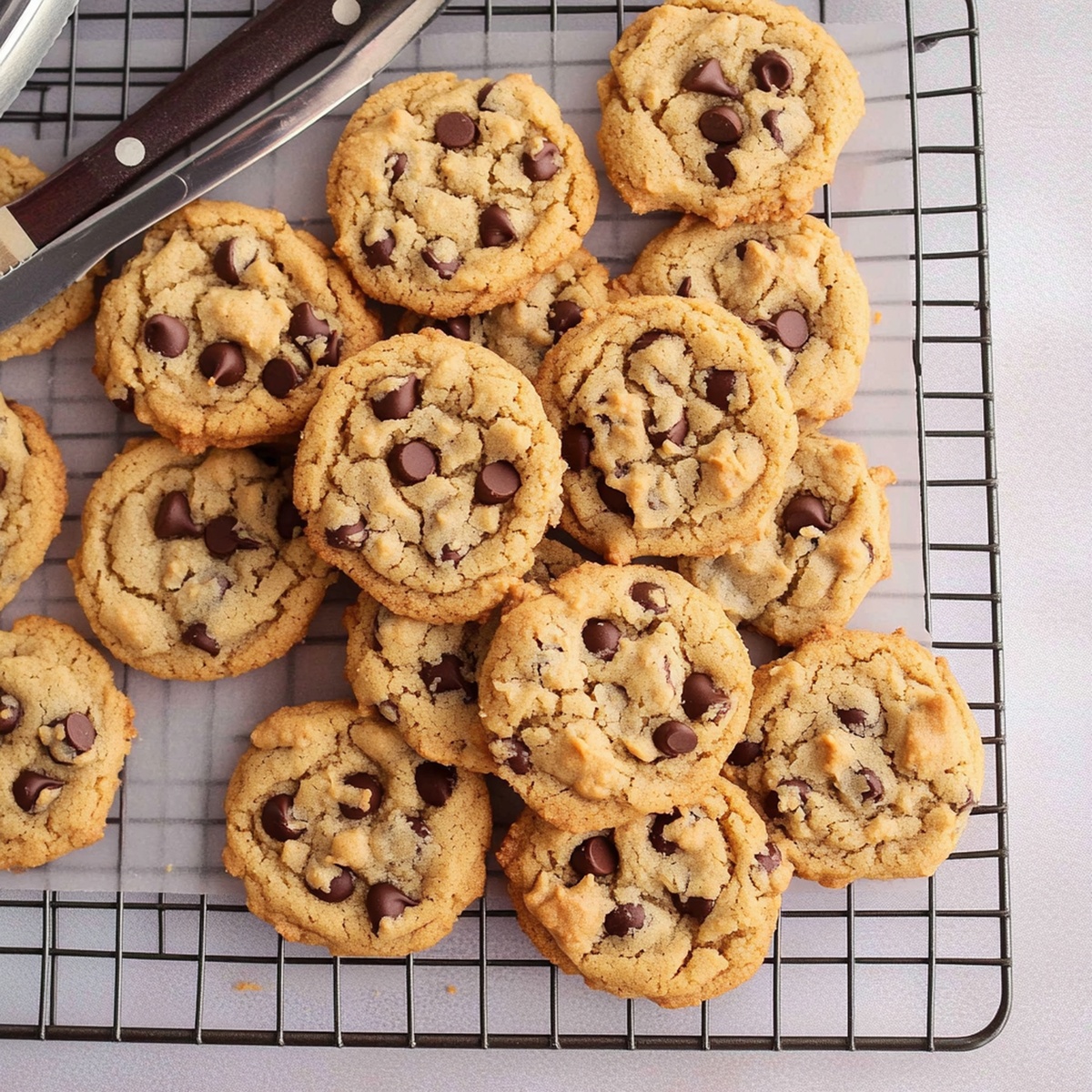 Gooey Peanut Butter Chocolate Chip Cookies Recipe