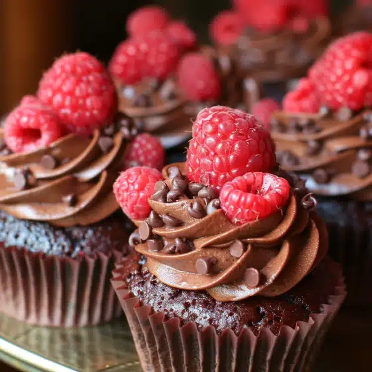Chocolate Raspberry Cupcakes Recipe
