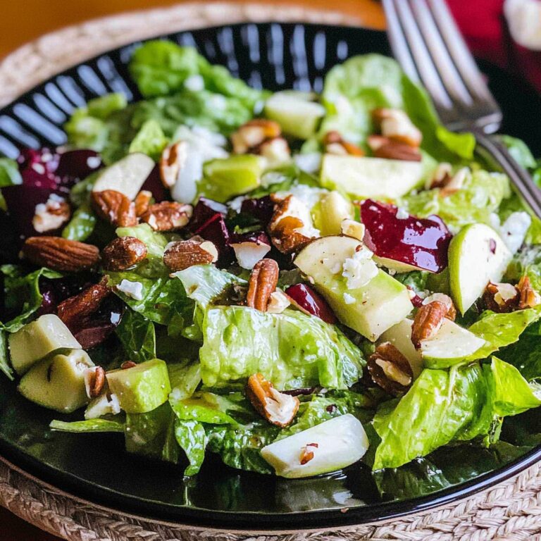 Vibrant Winter Salad with Homemade Vinaigrette Recipe