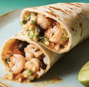 Old Bay Shrimp Burritos Recipe