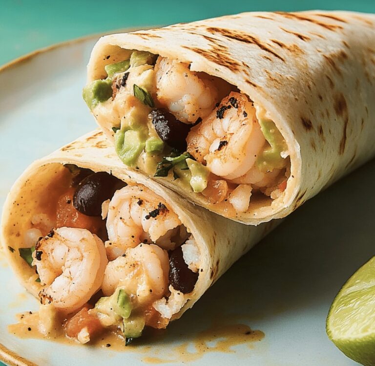 Old Bay Shrimp Burritos Recipe