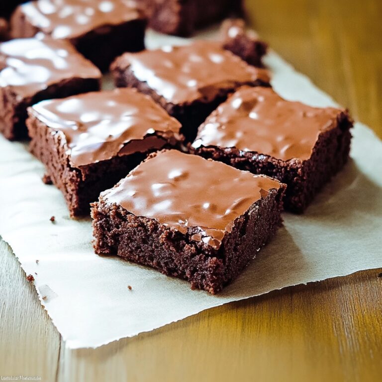 Heavenly Lunch Lady Brownies Recipe