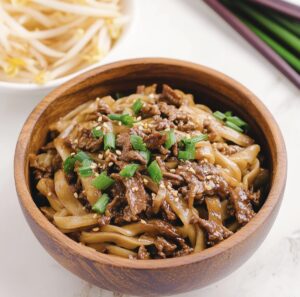 Savory Mongolian Beef And Noodle Recipe
