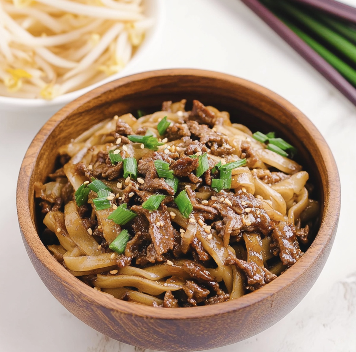 Savory Mongolian Beef And Noodle Recipe
