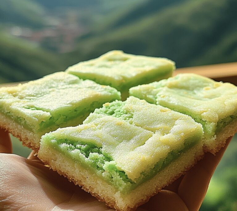 Pistachio Pudding Sugar Cookie Bars Recipe