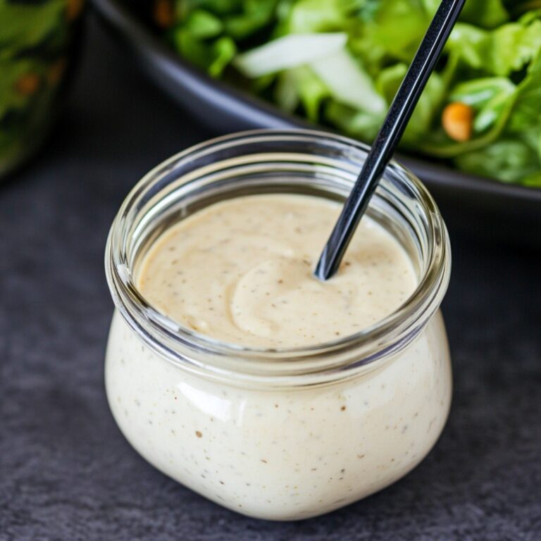 Tangy Caesar Salad Dressing Recipe