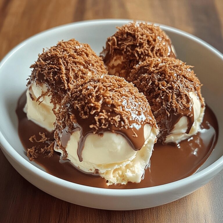 Easy Air Fryer Ice-Cream Balls Recipe