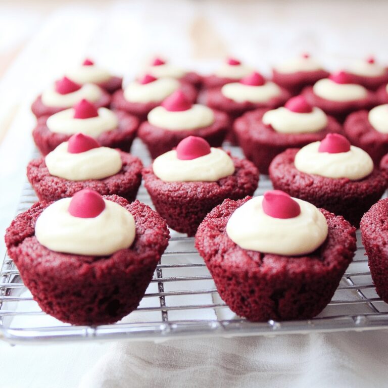 Red Velvet Cookie Cups Recipe