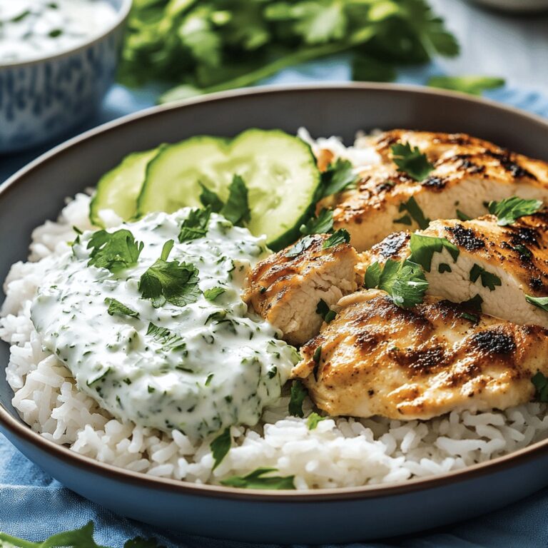 Dump-And-Bake Chicken Tzatziki With Rice Recipe