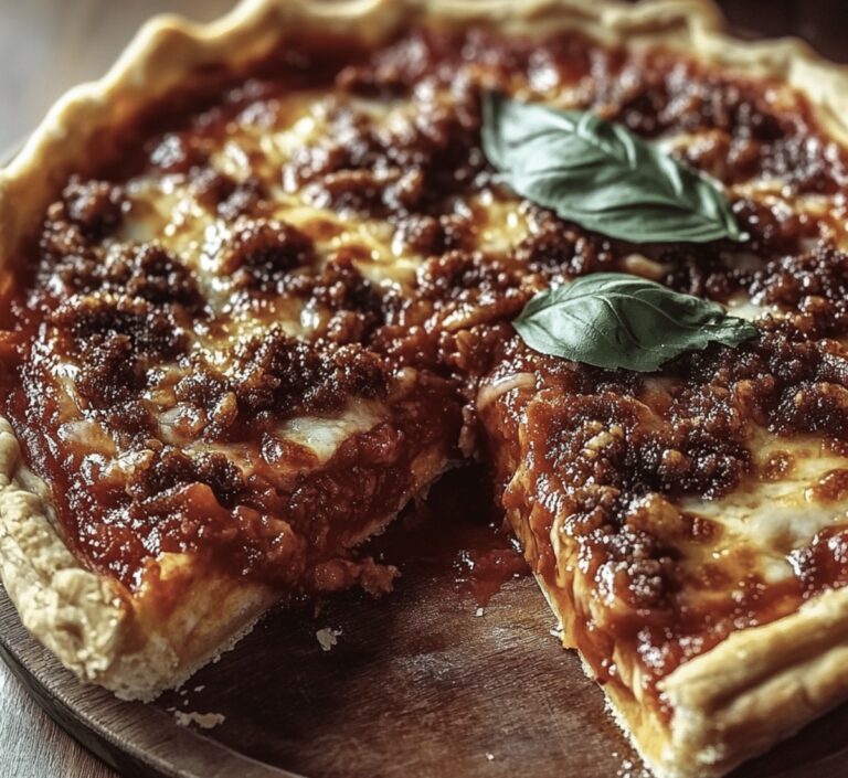 Deep-Dish Pizza Pie Recipe