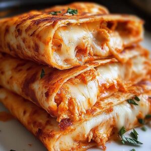 Crispy Air Fryer Chicken Parmesan Wraps Recipe