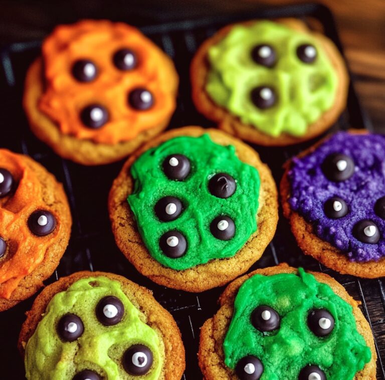Gooey Cake Mix Monster Cookies Recipe