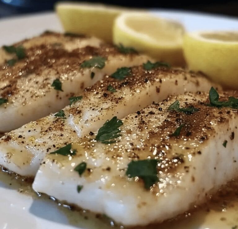 Lemon Butter Fish Fillet Recipe