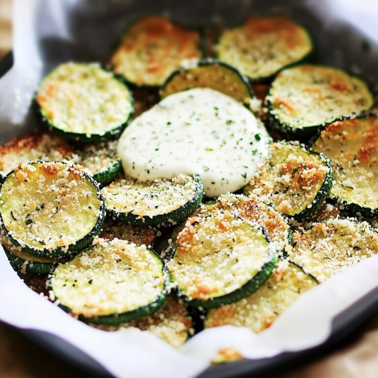 Parmesan Zucchini Chips Recipe