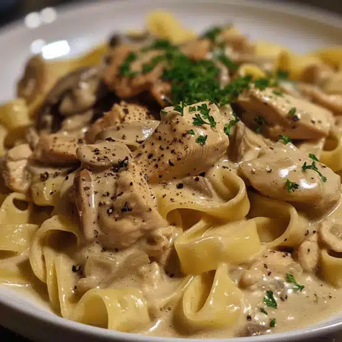 Creamy Chicken Stroganoff Recipe
