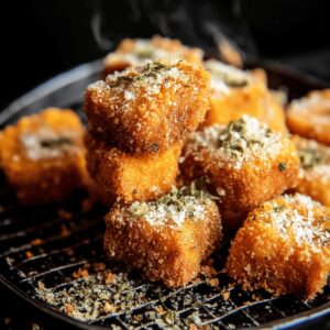 Crispy Cheesy Sweet Potato Bites Recipe