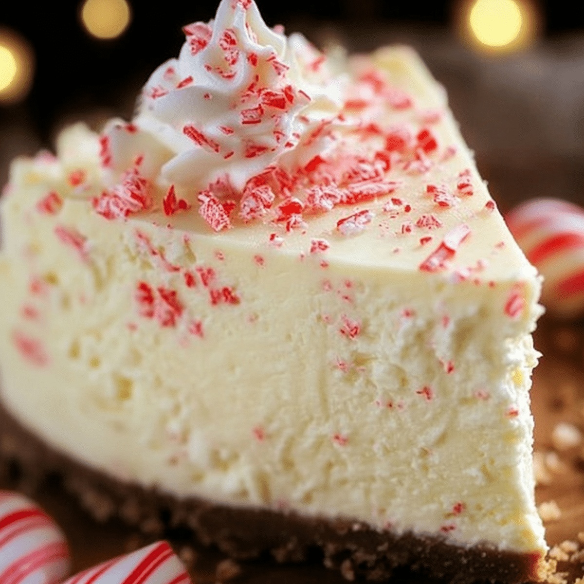 Peppermint White Chocolate Cheesecake Recipe
