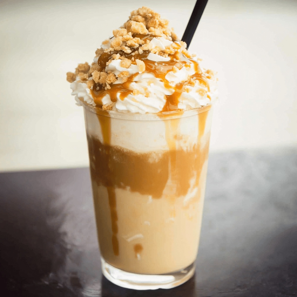 Caramel Ribbon Crunch Frappuccino Recipe