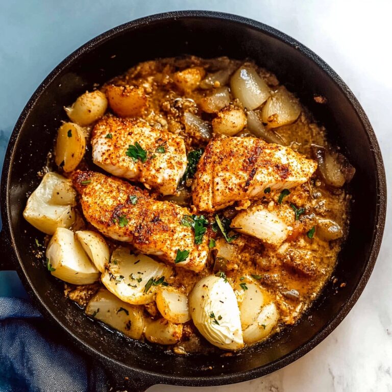 Crispy One Pan Blackened Cod Recipe