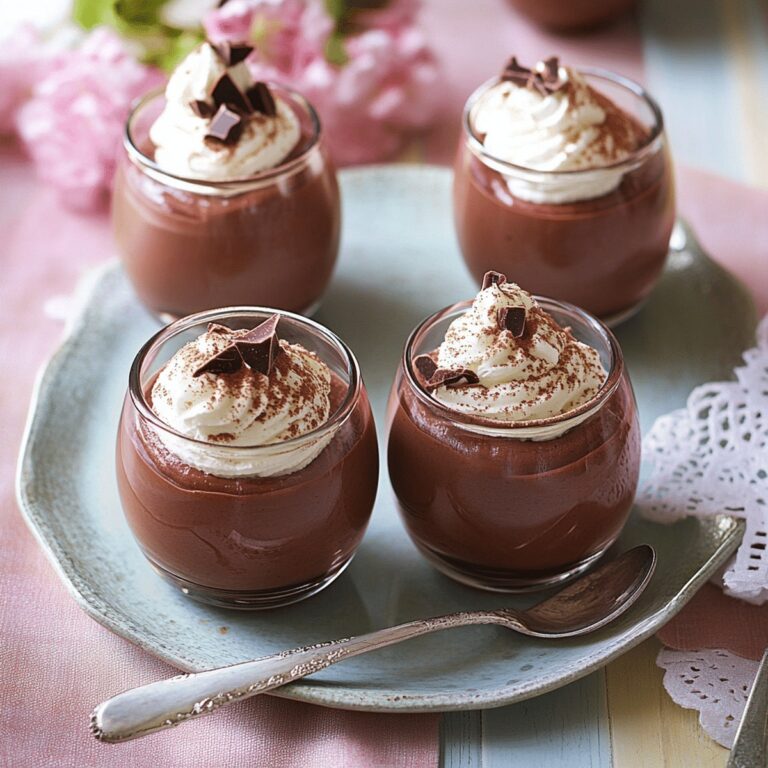 Classic Creamy Chocolate Mousse Recipe
