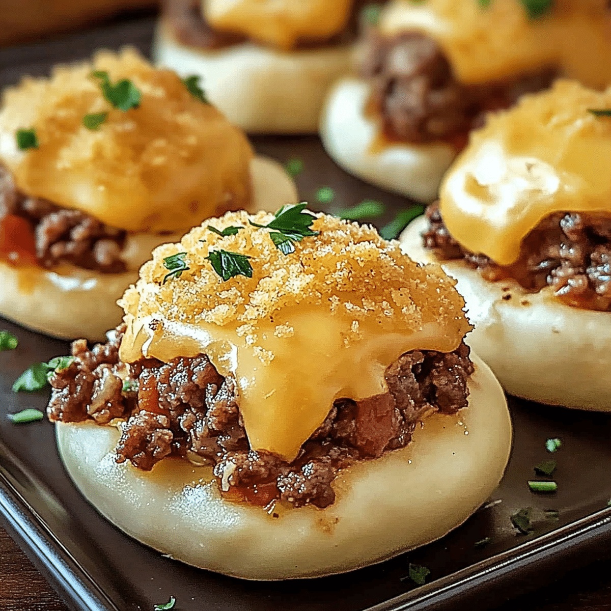 Easy Cheesy Beef Filled Bites Recipe