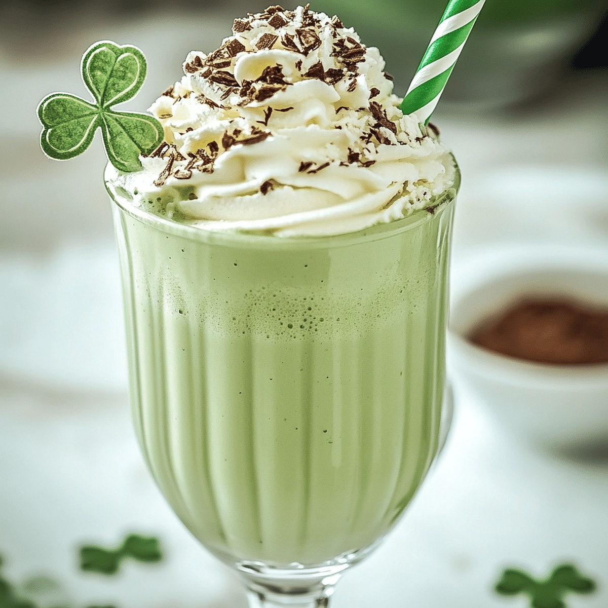 Shamrock Mint Milkshake Recipe