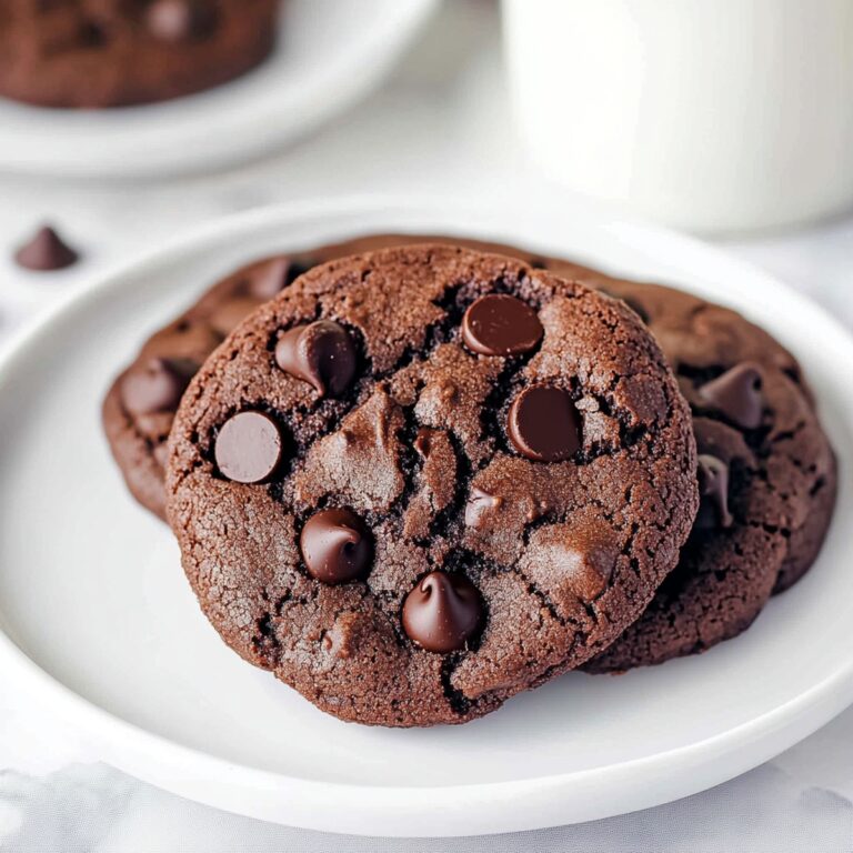 Heavenly Double Chocolate Chip Cookies Recipe