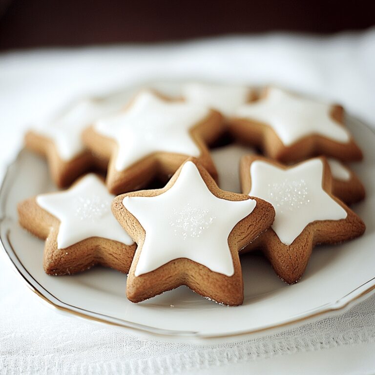 Gingerbread Star Cookies Recipe