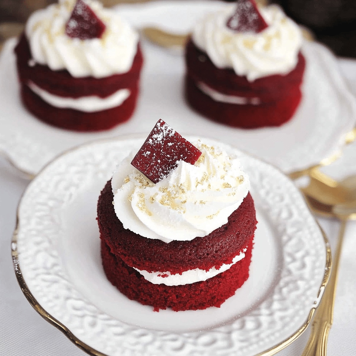 Red Velvet Cake Minis Recipe