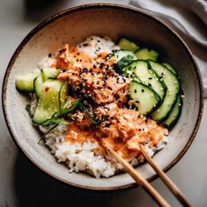 Ultimate Hawaiian Spicy Tuna Rice Bowl Recipe