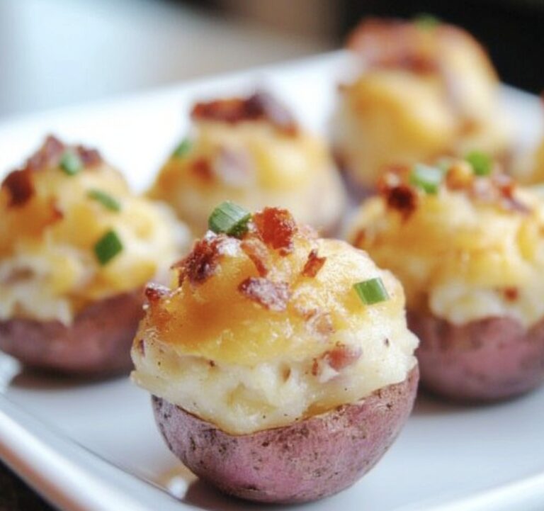 Crispy Twice Baked Potato Bites Recipe