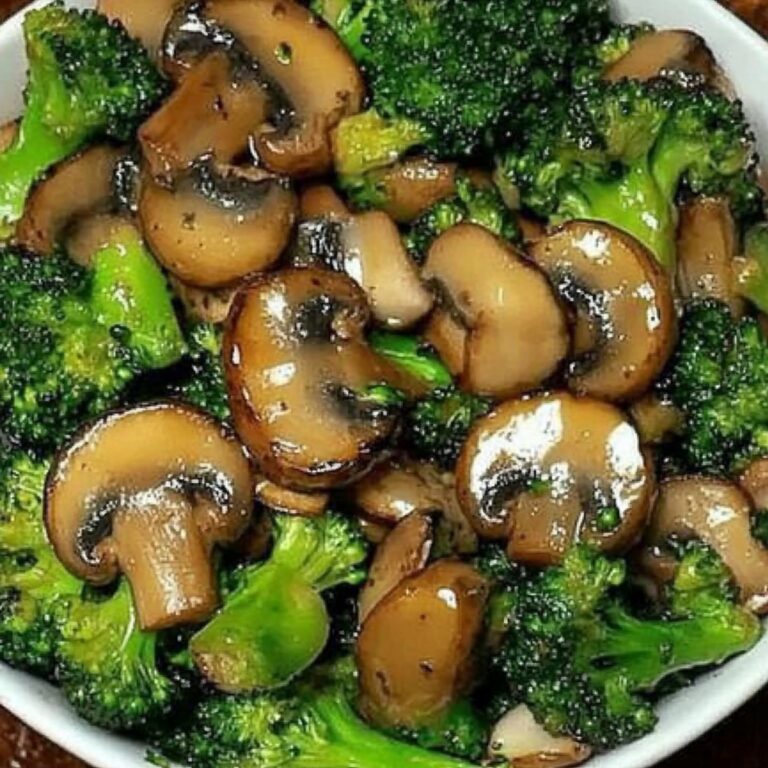 Crispy Mushroom & Broccoli Stir-Fry Recipe