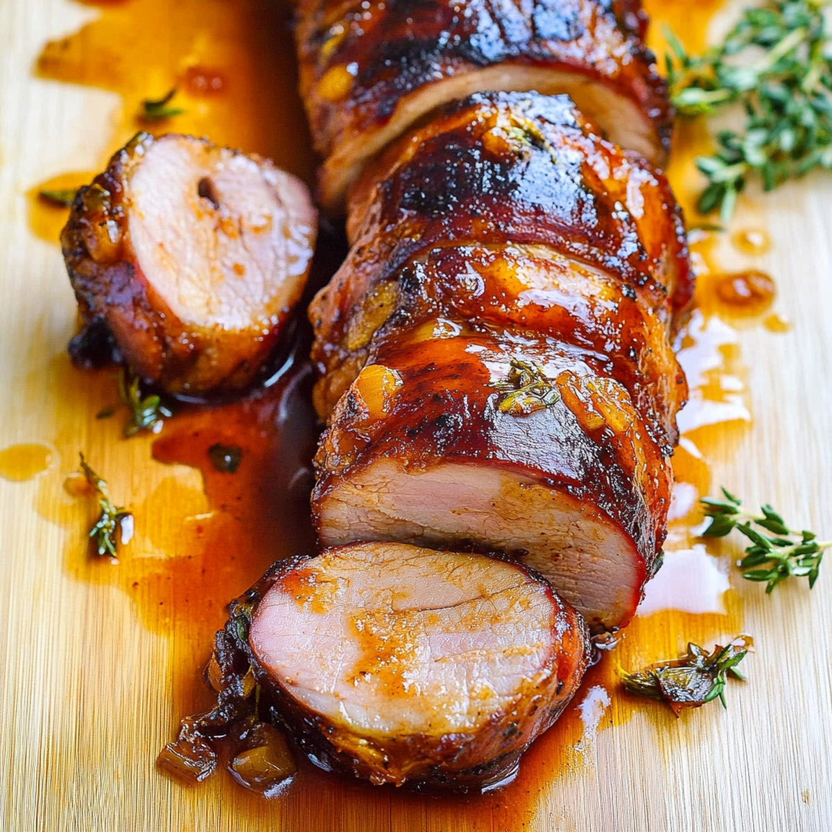 Succulent Bacon Wrapped Cajun Pork Tenderloin Recipe