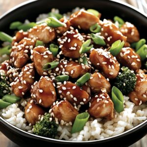 High Protein Sesame Chicken Recipe