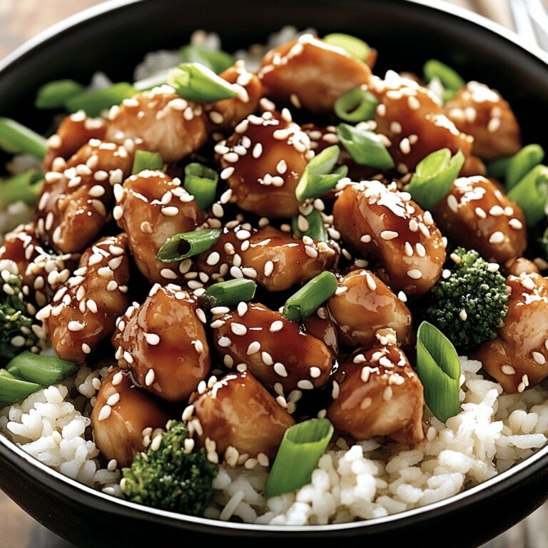 High Protein Sesame Chicken Recipe