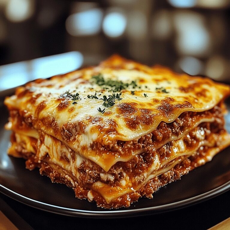 Million Dollar Lasagna Recipe